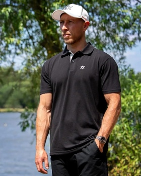 TRICOU POLO GURU AVENTUS NEGRU/GRI MAR.L