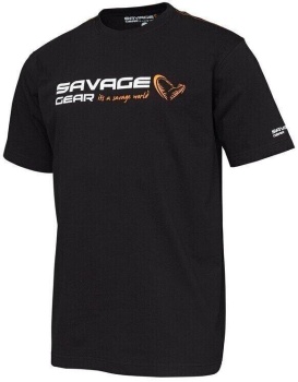 TRICOU SAVAGE GEAR SIGNATURE LOGO BLACK INK MAR.L - Img 2