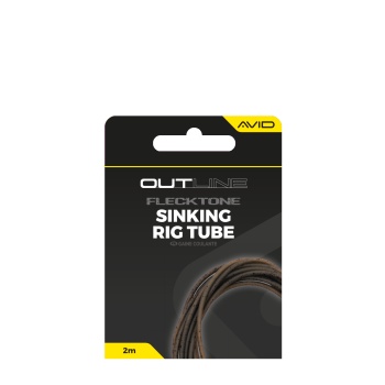 TUB AVID CARP OUTLINE FLECKTONE SINKING RIG TUBE 2.00M