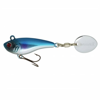 TURBOTAIL SALURA TAILSPIN 14 33MM 14GR 075 ELECTRIC SHAD