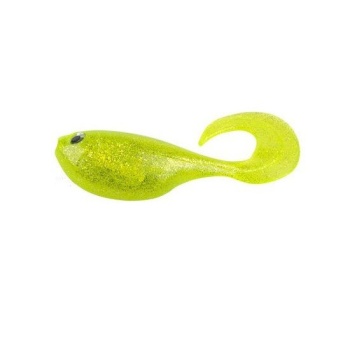 TWISTER CAT SPIRIT FAT ONDULIA 18CM VERT FLUO (5 BUC)
