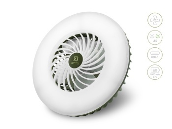 VENTILATOR CU LAMPA DELPHIN VENTIX 4400 MAH