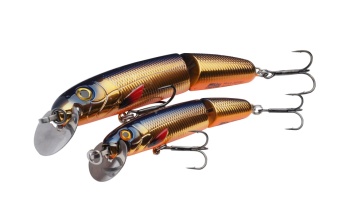 VOBLER ABU GARCIA HI-LO JOINTED SINKING 9CM / 12G GOLD BLACK ORANGE - Img 2