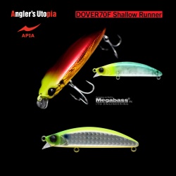 VOBLER APIA DOVER 70F SHALLOW RUNNER 70MM 8.5GR 12 LGH-CHART BACK