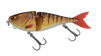 VOBLER BERKLEY ZILLA JOINTED GLIDER 135 MOTOROIL BURBOT 13.5CM 44G