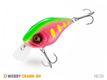 VOBLER DELPHIN WOBBY CRANK-SH 8G / 5CM / FLOAT. / PHANTOM - Img 3