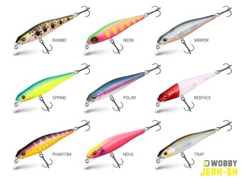 VOBLER DELPHIN WOBBY JERK-SH 6.5G / 8CM / SUSP. / MIRROR - Img 1