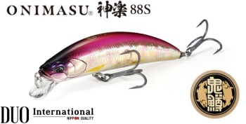 VOBLER DUO ONIMASU KAGURA 88S 8.8CM 19GR CAA4523 GUREN YAMAME - Img 2
