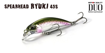VOBLER DUO SPEARHEAD RYUKI 45S 4.5CM 4GR ADA4068 YAMAME RED BELLY - Img 2