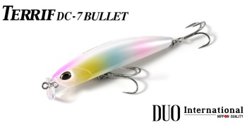 VOBLER DUO TERRIF DC-7 BULLET 7.5CM 10.2GR DLB0230 GHOST PEARL CHART - Img 2