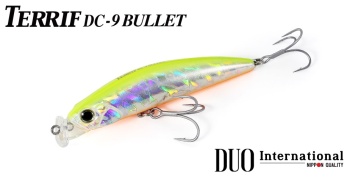 VOBLER DUO TERRIF DC-9 BULLET 9CM 15GR DLB0230 GHOST PEARL CHART - Img 2