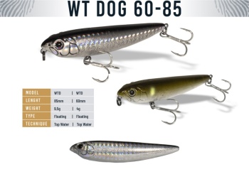 VOBLER HERAKLES WT-DOG 60 6cm 4gr Shad