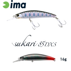 VOBLER IMA SUKARI 85DXS 83MM 16GR 014 TITANIUM BLACK 2