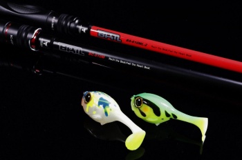 VOBLER JACKALL BABY DERABALL 6.0CM 11G HM TONOSAMA FROG - Img 6