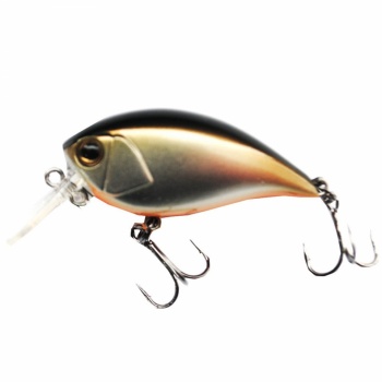 VOBLER OWNER SHALLOW RUNNER 5227 TWO-38SR 38MM 3.5GR 0002 SILVER & BLACK