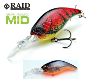 VOBLER RAID LEVEL CRANK MID 59MM 10.5GR 014 SKELETON