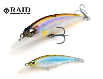 VOBLER RAID LEVEL SHAD SPRINTER 68SR 68MM 5.6GR 004 BABI WAKASAGI