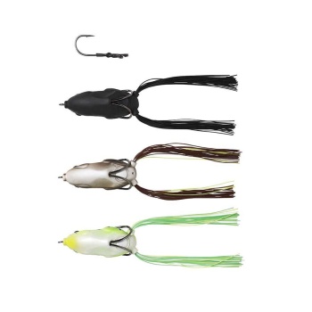 VOBLER SAVAGE GEAR 3D WALK FROG 7CM/20G BROWN FROG - Img 6