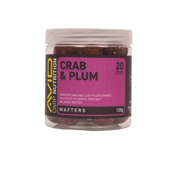 WAFTERS AVID CARP CRAB & PLUM 20MM