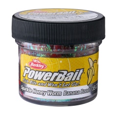 WORM BERKLEY POWERBAIT POWER HONEY WORM RED / SCALES