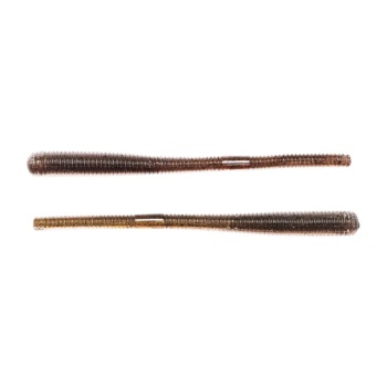 WORM LIVE TARGET FINESSE 11,4CM/11,4G BROWN/BLACK 10BUC/PL