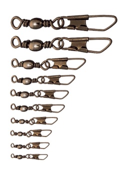 AGRAFA CU VARTEJ DAM BARREL SWIVEL CARABINER 4 10PCS