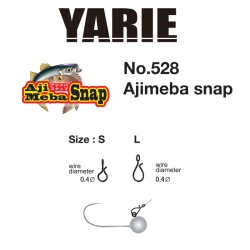 AGRAFA RAPIDA YARIE JESPA 528 AJIMEBA SNAP L 5LB 7BUC/PLIC