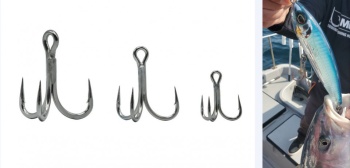 ANCORA TRIPLA MUSTAD JAW LOK TITAN STEEL 4X STRONG NR.2 6BUC/PL - Img 2