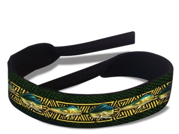 BANDA ELASTICA OCHELARI FLYING FISHERMAN GREEN DOLPHIN SOFT