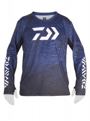 BLUZA DAIWA D-VEC LS NAVY MAR.L
