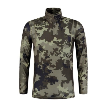 BLUZA KORDA KOOL QUICK DRY LONG SLEEVE NECK CAMO MAR.L