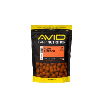 BOILIES AVID CARP PLUM & PEACH 20MM 1KG