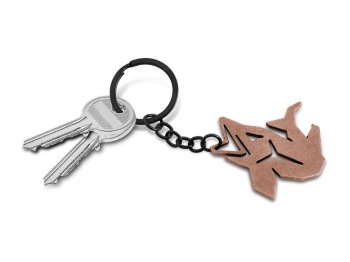 BRELOC CU DESCHIZATOR DE STICLE DELPHIN PIKENER BRONZ - Img 2