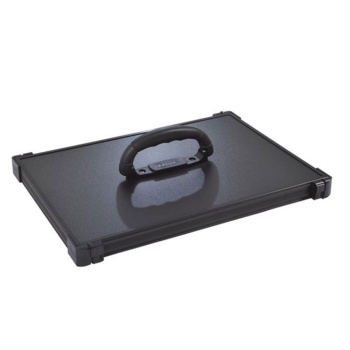 CAPAC CASETA ALUMINIU NEGRU RIVE PENTRU SCAUN MODULAR