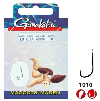 CARLIG LEGAT GAMAKATSU BOOKLET MAGGOTS 1010B NR.10/014MM/60CM 10BUC/PL