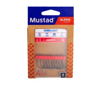 CARLIG MUSTAD CHINU LIGHT OCHI TITAN 12BUC/PL - Img 3