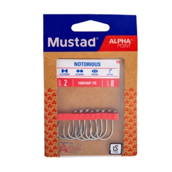 CARLIG MUSTAD NOTORIOUS 6BUC/PL NR. 4/0 - Img 3