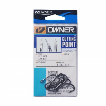 CARLIG OWNER 5106 NO.6 FLYLINER LIVE BAIT