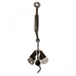 CARLIG SOMN BLACK CAT 7/0 BUZZER HOOK SILVER