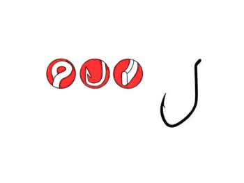 CARLIGE GAMAKATSU FORJ. PTFE PT.SOMN LS-4644P NR.2/0 5BUC/PL