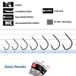 CARLIGE JAXON SUMATO KAIZU NR 4 NEGRU 10/PLIC