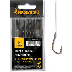 CARLIGE LEGATE BROWNING NO.14 60CM 0.16MM FEEDER LEADER BIG FISH FC
