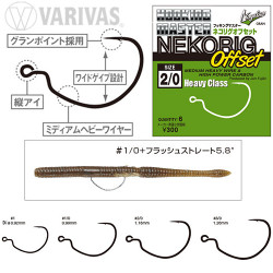 CARLIGE OFFSET VARIVAS NOGALES NEKORING HEAVY CLASS NR.1/0