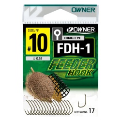 CARLIGE OWNER FDH-1 AMANO TENKARA W/EYE BROWN NR.8, BUC/PAC 16