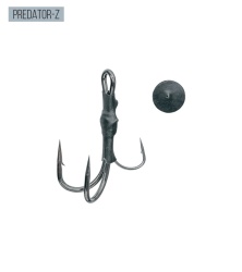 CARLIGE PREDATOR Z CATZOOM 2+1 LIVE BAIT HOOK #6/0 2BUC/PLIC