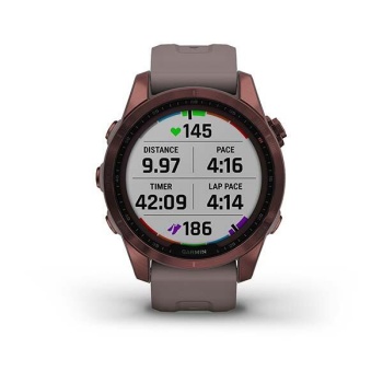 CEAS GARMIN FENIX 7S SAPPHIRE SOLAR DARK BRONZE TI / GRAY 42MM - Img 9