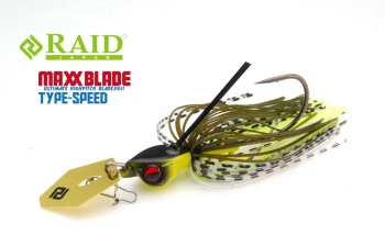 CHATTERBAIT RAID MAXX BLADE SPEED 11GR 04 SMOKY PEARL - Img 2