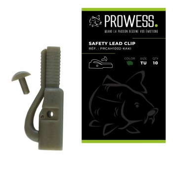 CLIP PLUMB PROWESS SAFETY CLASSIS KAKI X 10