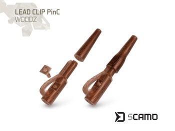 CLIPS PLUMB DELPHIN SCAMO PINC WOODZ / 10 BUC - Img 2