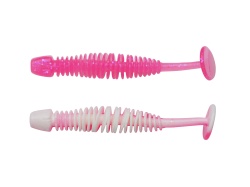 CREATURA BERKLEY POWERBAIT POWER LEECH 60MM PINK / WHITE